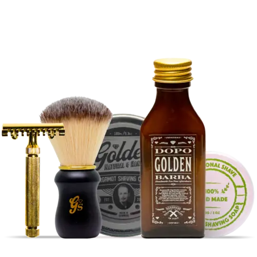 Golden Beards Shaving Kit