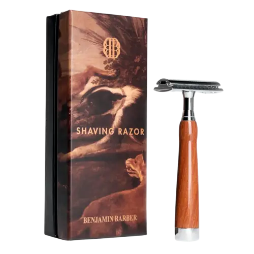 Benjamin Barber Classic Safety Razor Wood (1 stk)