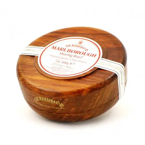 D.R. Harris & Co. Marlborough Barbersæbe i Maghoni Skål (100 g)