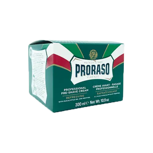 Proraso Pre-Shave Cream - Eucalyptus Oil & Menthol (300 ml)