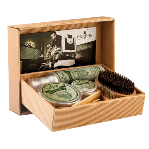 Gordon Gaveæske Beard & Moustache Kit D411 (1 sæt)