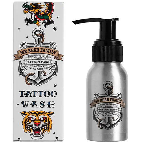 Mr Bear Family Tattoo Wash Pumpe (50 ml)