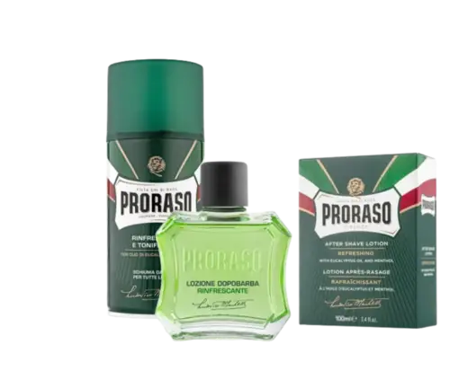 Proraso shaving kit - Eucalyptus Olie & Menthol