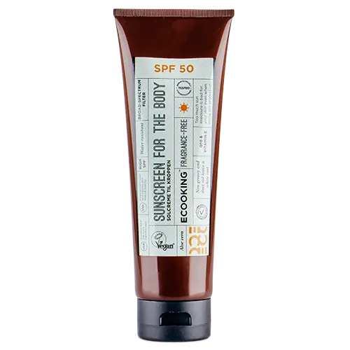 Ecooking Sunscreen Body SPF 50 - Parfumefri (250 ml)