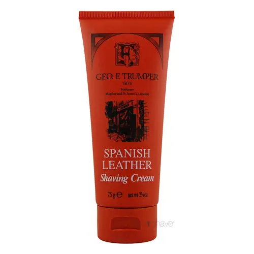 Geo F Trumper  Barbercreme på tube, Spanish Leather, 75 gr.