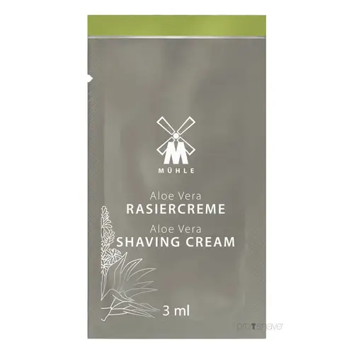 Mühle Barbercreme, Aloe Vera, SAMPLE