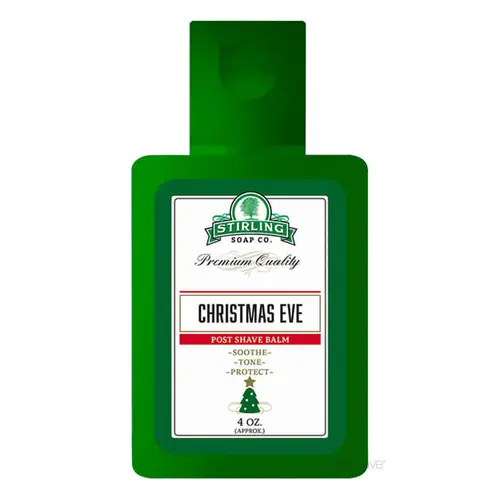 Stirling Soap Co. Aftershave Balm, Christmas Eve, 118 ml.