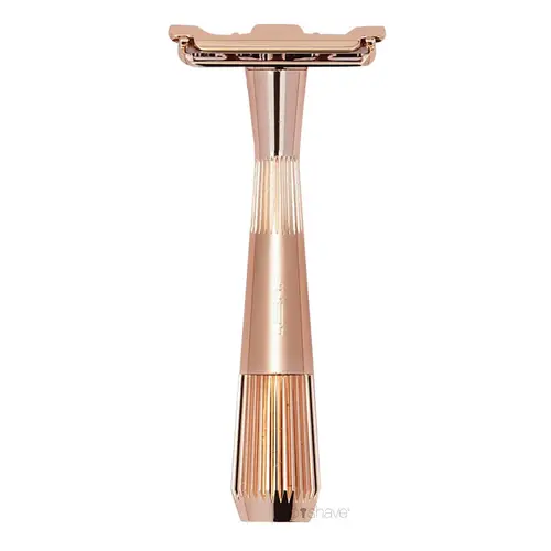 Leaf Shave Skraber, The Twig Razor, Rose Gold