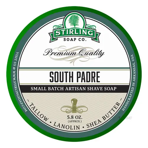 Stirling Soap Co. Barbersæbe, South Padre, 170 ml.