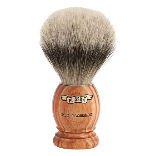 Plisson Barberkost, High Mountain White Badger & Rosewood, Original, Str. 12