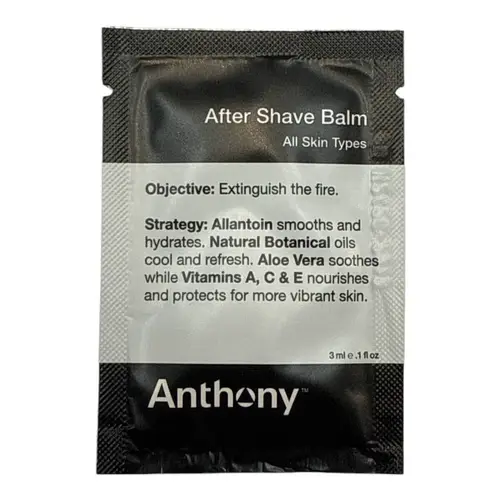 Anthony Logistics Aftershave Balm, Sample, 3 ml.