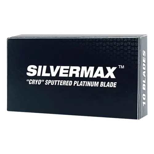 Silvermax DE-Barberblade, 2x5 stk. (10 stk.)