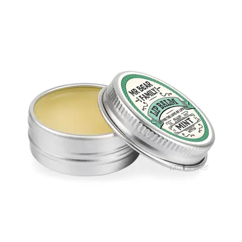 Mr. Bear Lip Balm, Mint, 15 ml.