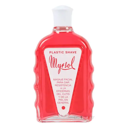 Myrsol Aftershave Lotion, Plastic Shave, 180 ml.