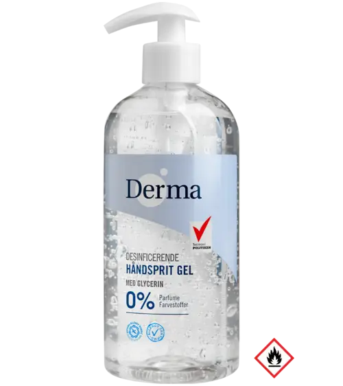 Derma Hand Håndsprit Gel (500 ml)