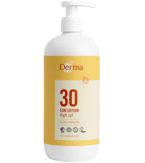 Derma Sollotion SPF30 (500 ml) - Vandfast solcreme