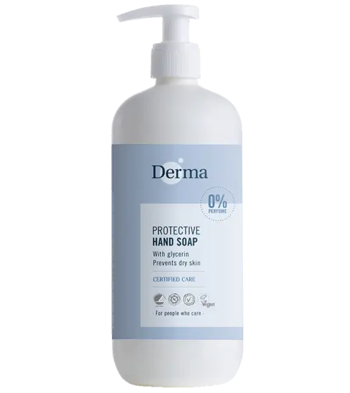 Derma Flydende håndsæbe (500 ml)