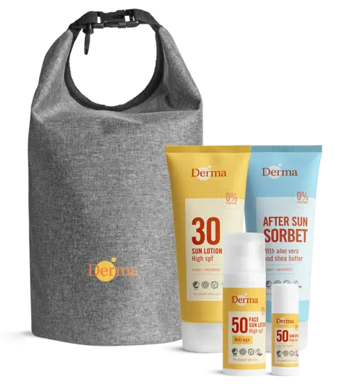 Derma Summer Sun Kit - Vandfast solcreme