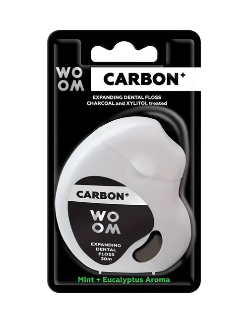 WOOM - Tandtråd - Carbon+