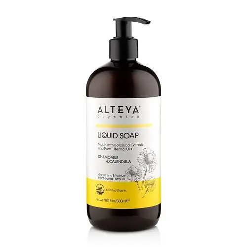 Alteya Organics - Økologisk Flydende Sæbe - Chamomile & Calendula 500ml