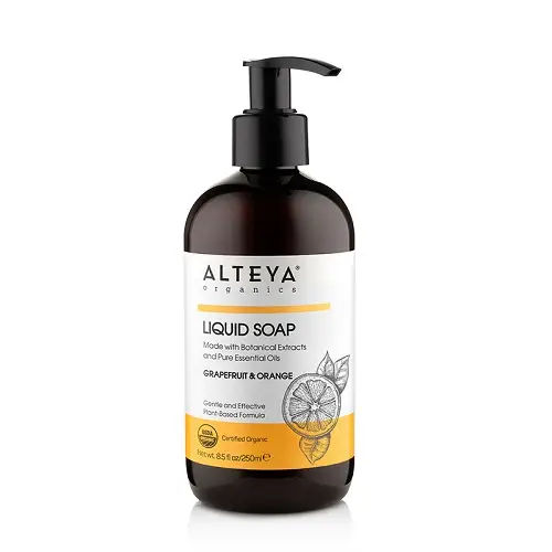 Alteya Organics - Økologisk Flydende Sæbe - Grapefruit & Orange 250ml