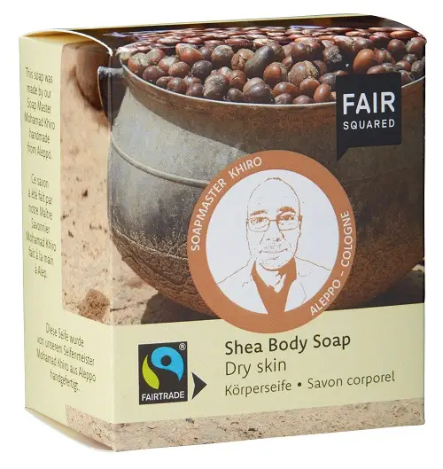 FAIR SQUARED - Økologisk Shea Body Sæbebar