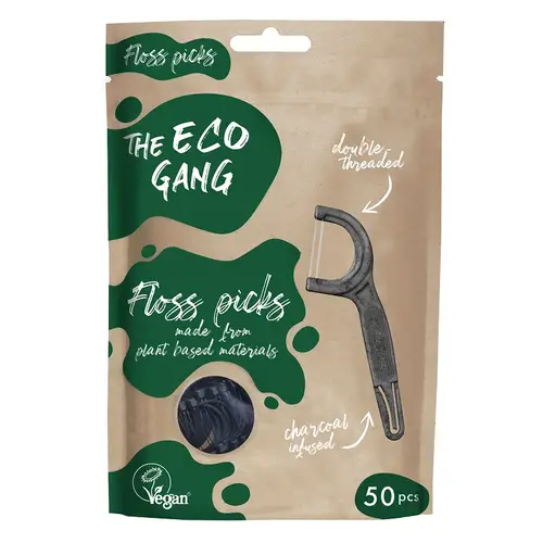 THE ECO GANG - Tandtrådsbøjler dobbeltstrenget med charcoal