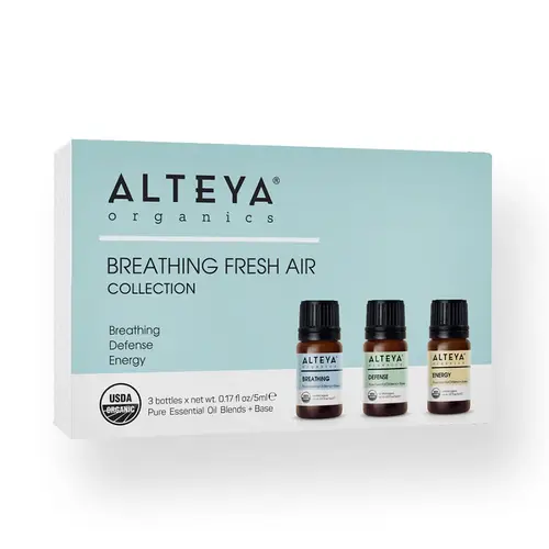 Alteya Organics - Økologiske Essentielle olier - Breathing Fresh Air Gaveæske