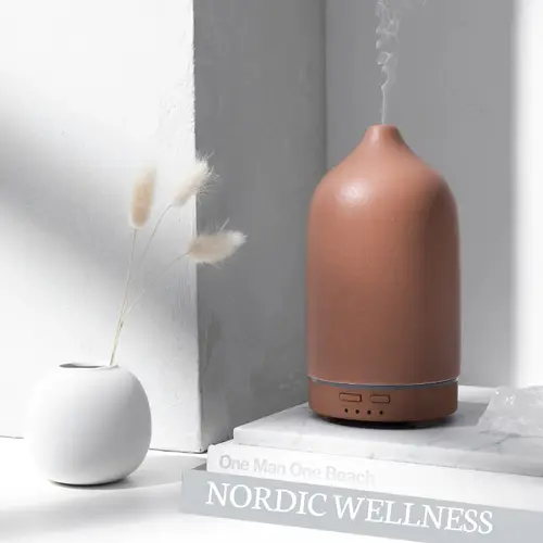 NORDIC WELLNESS - Keramisk aroma diffuser - Rose