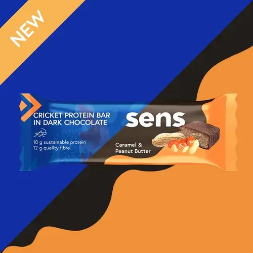 sens - Cricket protein bar - Dark Chocolate - Caramel & Peanut Butter