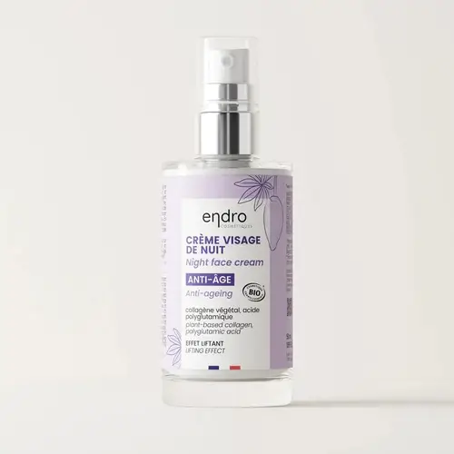 endro Cosmètiques - Bio face night cream - Anti-aging Lifting