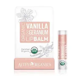 Alteya Organics - Vanilla Geranium Lip Balm - Hos Frisøren & Baronen