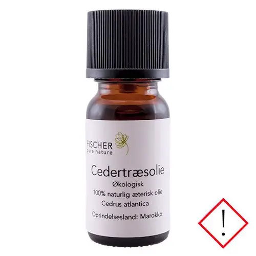 Cedertræsolie æterisk øko, 10 ml