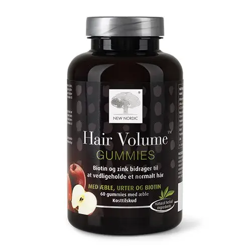 New Nordic Hair Volume gummies, 60 stk