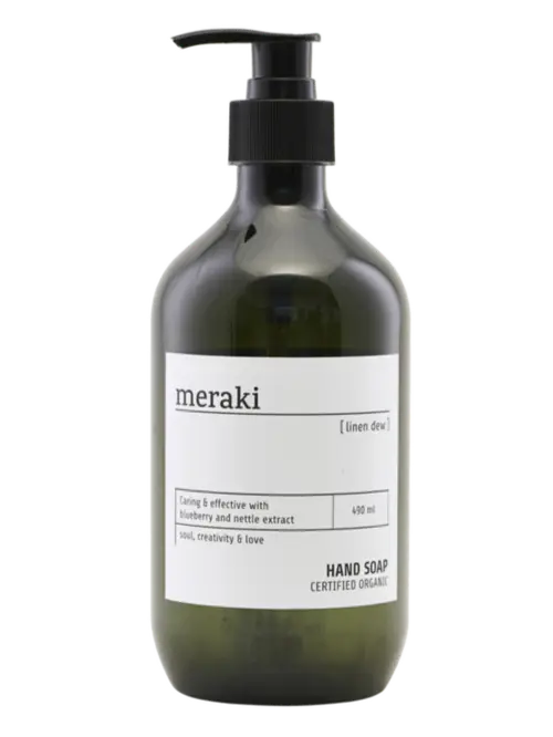 Meraki Håndsæbe, Linen dew, 490 ml.