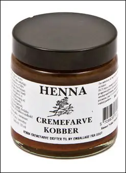 Henna Cremefarve - Kobber blond, 140ml.