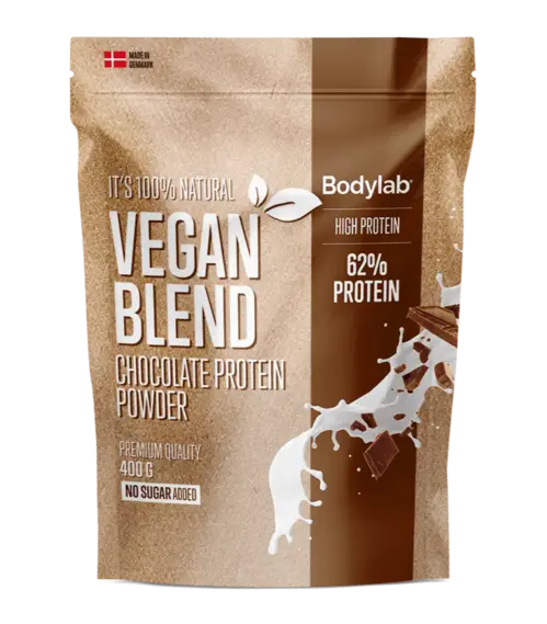 Bodylab Vegan Protein Blend Chocolate, 400g.