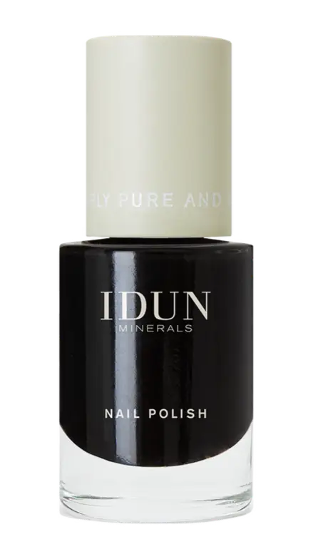 Idun Minerals Nail Polish &quot;Onyx&quot;, 11ml.