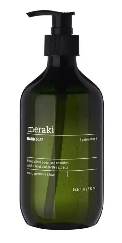 Meraki Hand soap, Anti-odour, 490ml.