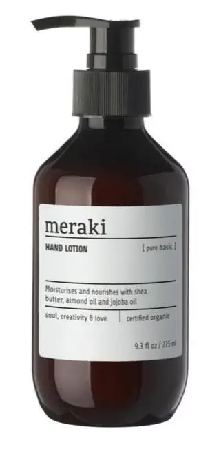 Meraki Hand Lotion, Pure Basic, 275ml.