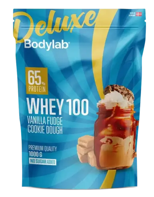 Bodylab Whey 100 Vanilla Fudge / Cookie Dough, 1kg.