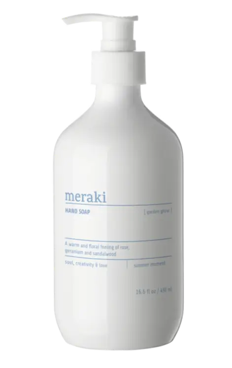 Meraki Håndsæbe Garden Glow, 490ml.