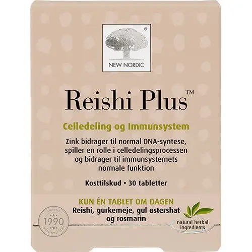 New Nordic Reishi Plus, 30tab.