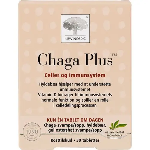 New Nordic Chaga Plus, 30tab.