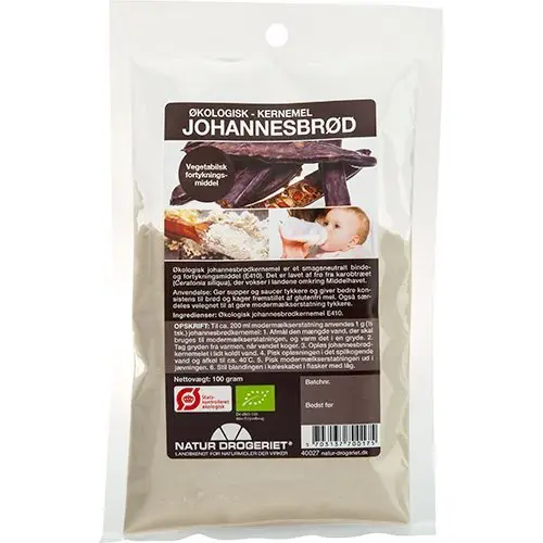 Natur-Drogeriet Johannesbrød kernemel Ø, 100g.