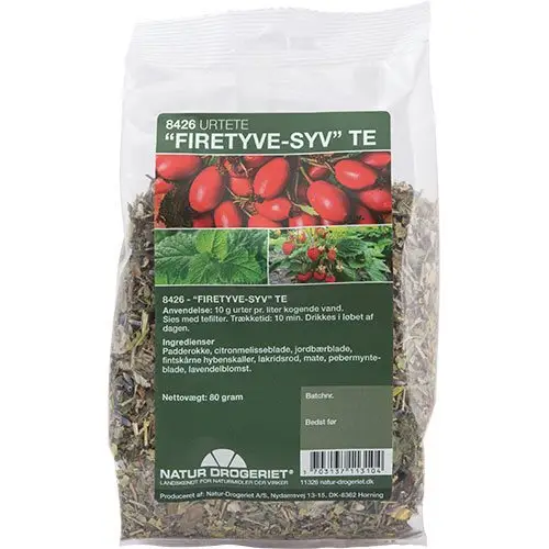 Natur-Drogeriet 8426 Firetyve-Syv Te, 80g.