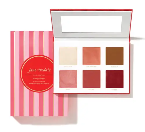 Jane Iredale Gaveæske Merry & Bright Face Palette