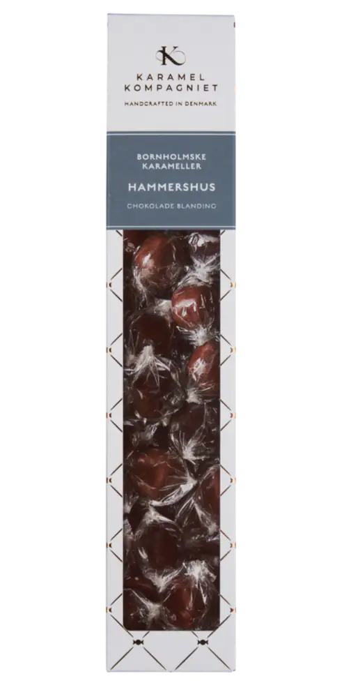 Karamelkompagniet &quot;Hammershus&quot; karameller i chokolade, 170g.