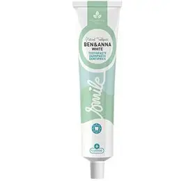 Ben & Anna Toothpaste White + Fluoride, 75ml.