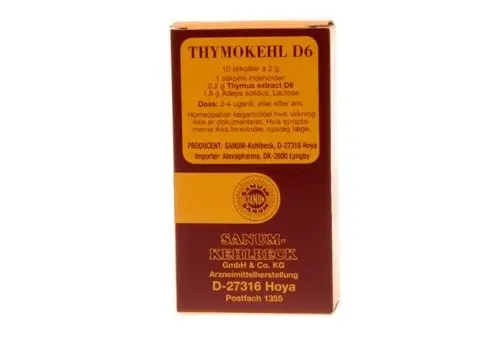 Thymokehl D6 stikpiller, 10stk.